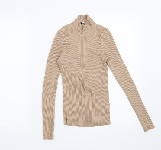 Warehouse Womens Brown Pullover Jumper Size 8