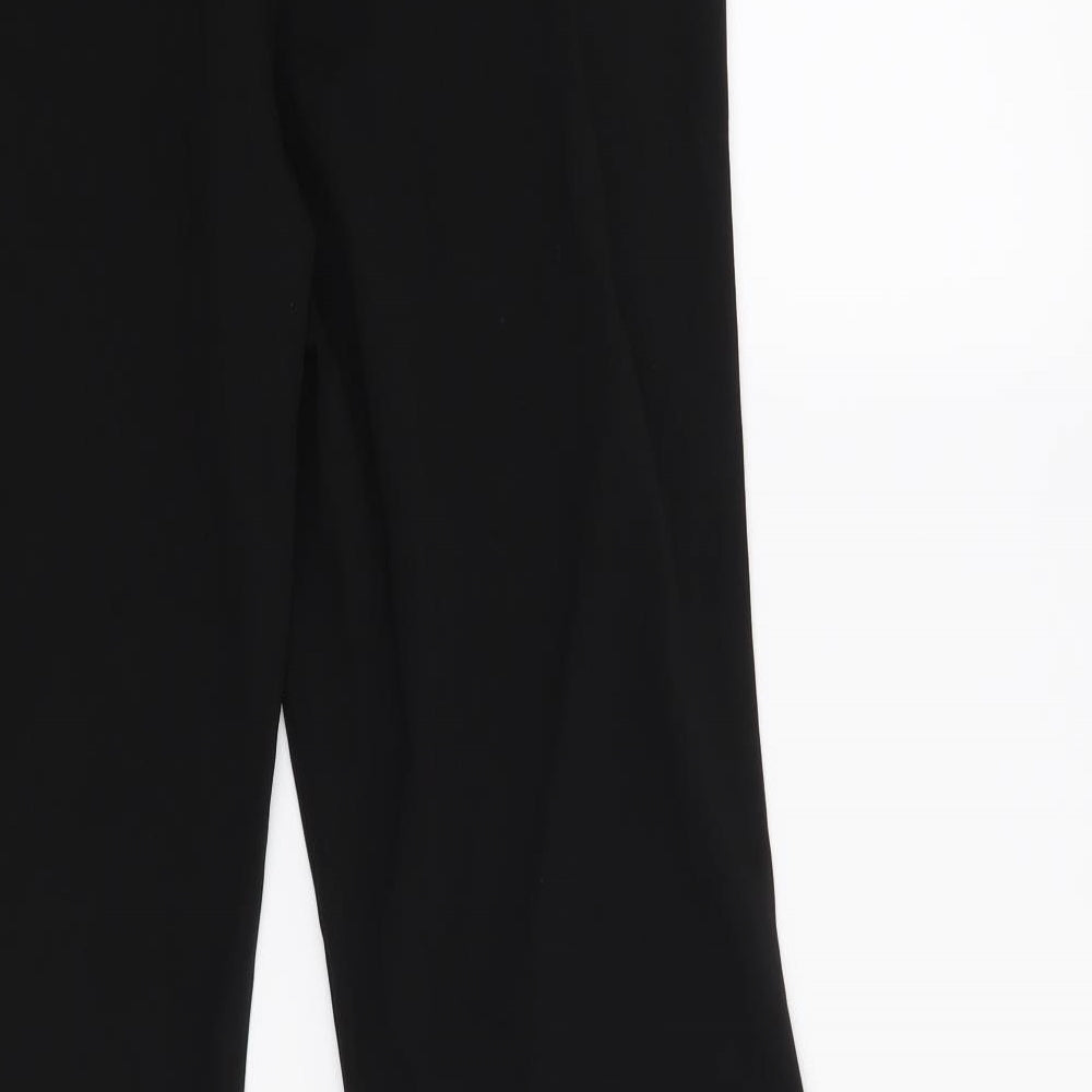 SheIn Womens Black Trousers Size M L29 in