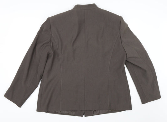 Gerry Weber Womens Brown Jacket Blazer Size 46