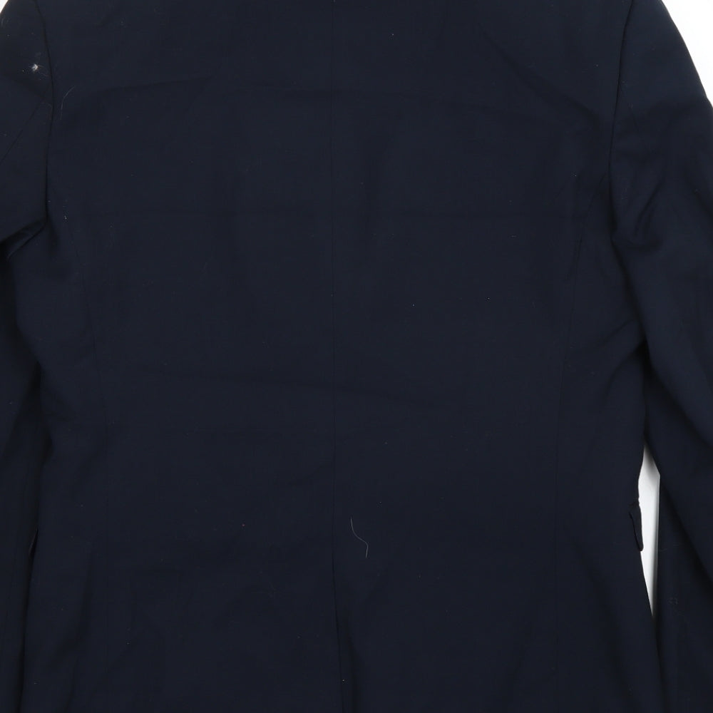 Mens UK Size 38 Preworn Regular Blue Suit Jacket
