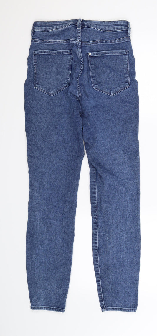 H&M Womens Blue Denim Jegging Jeans Size 27 in L30 in