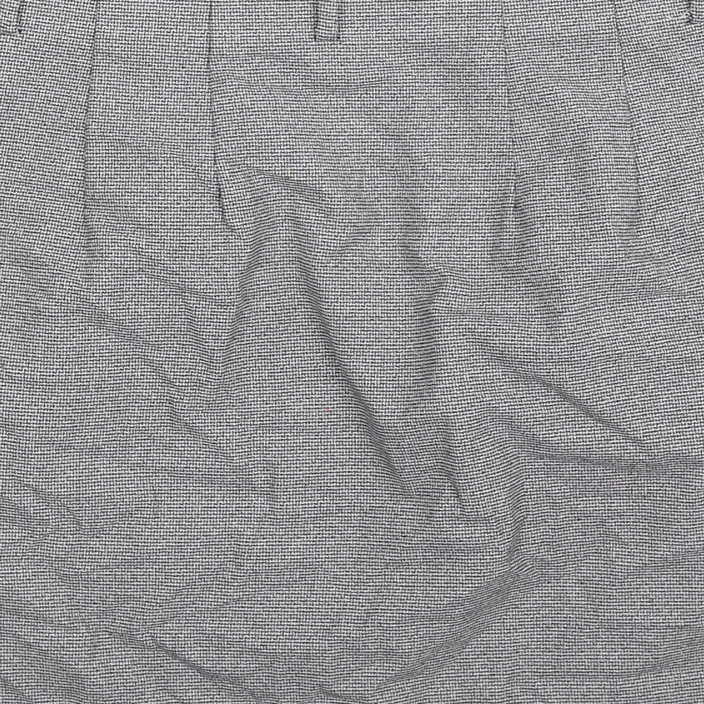 H&M Womens Grey Straight & Pencil Skirt Size 34 in