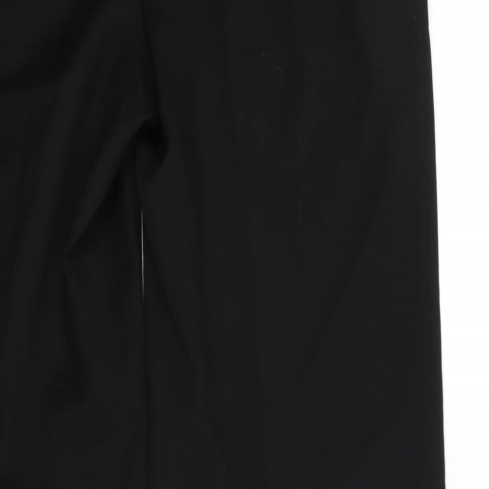 Womens UK Size 36 NEXT Regular Fit Black Trousers