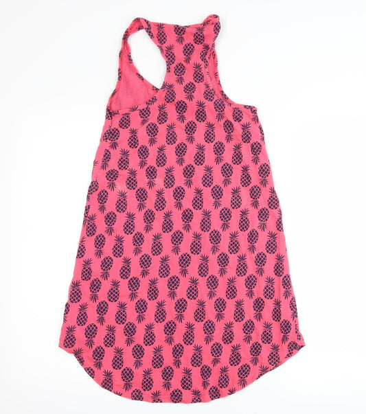 Very Womens Pink Tank Dress Size 8 - pineapple