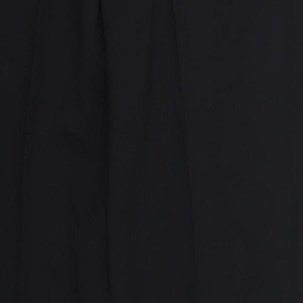 Viatvoli Womens Black Trousers Size 34 in L32.5 in