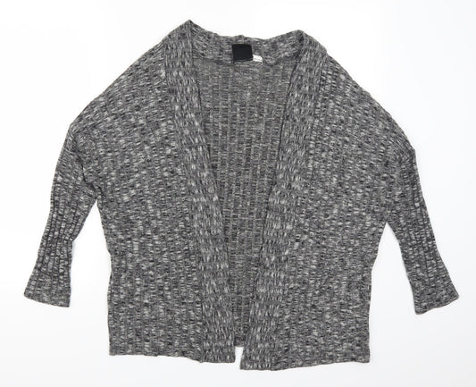 Additional front view of BDG women’s grey cardigan jumper, size XS