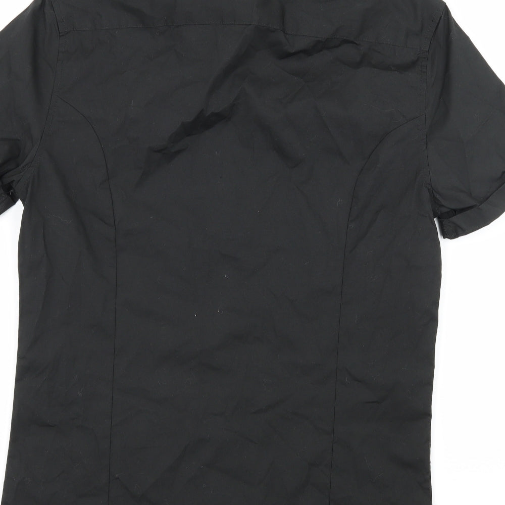 ASOS Mens Black Button-Up Size S
