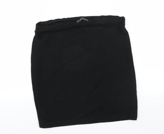 Dorothy Perkins Womens Black   Straight & Pencil Skirt Size 12