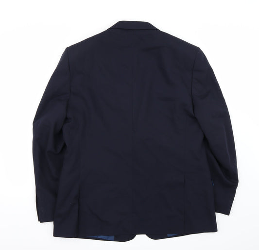 Marks and Spencer Mens Blue Jacket Suit Jacket Size 42