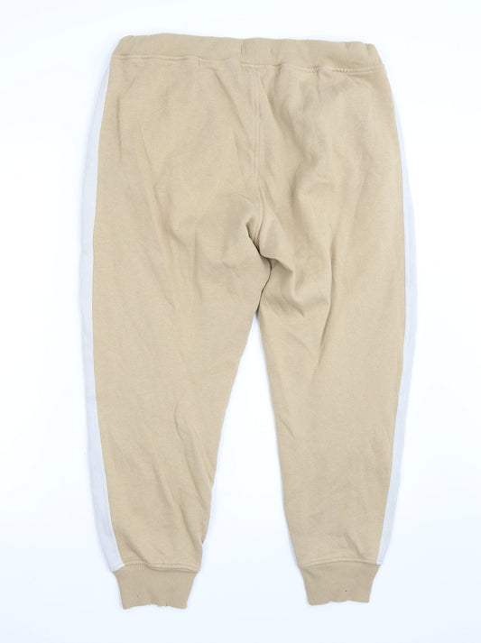 Primark Womens Beige Sweatpants Trousers Size L L25 in