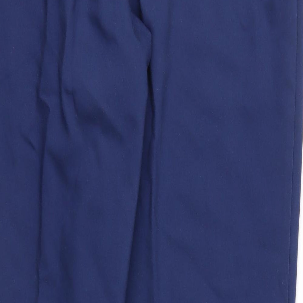 Womens UK Size M Country Collection Regular Fit Blue Trousers