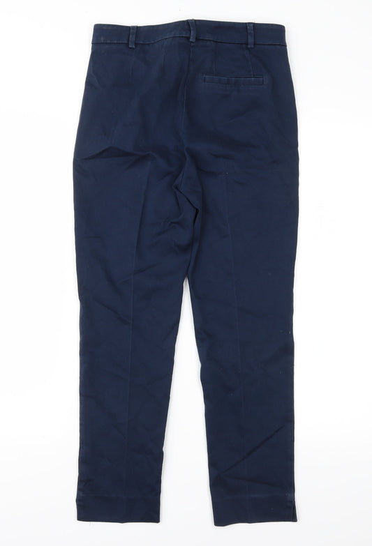 Womens UK Size 8 Marks and Spencer Regular Fit Blue Trousers