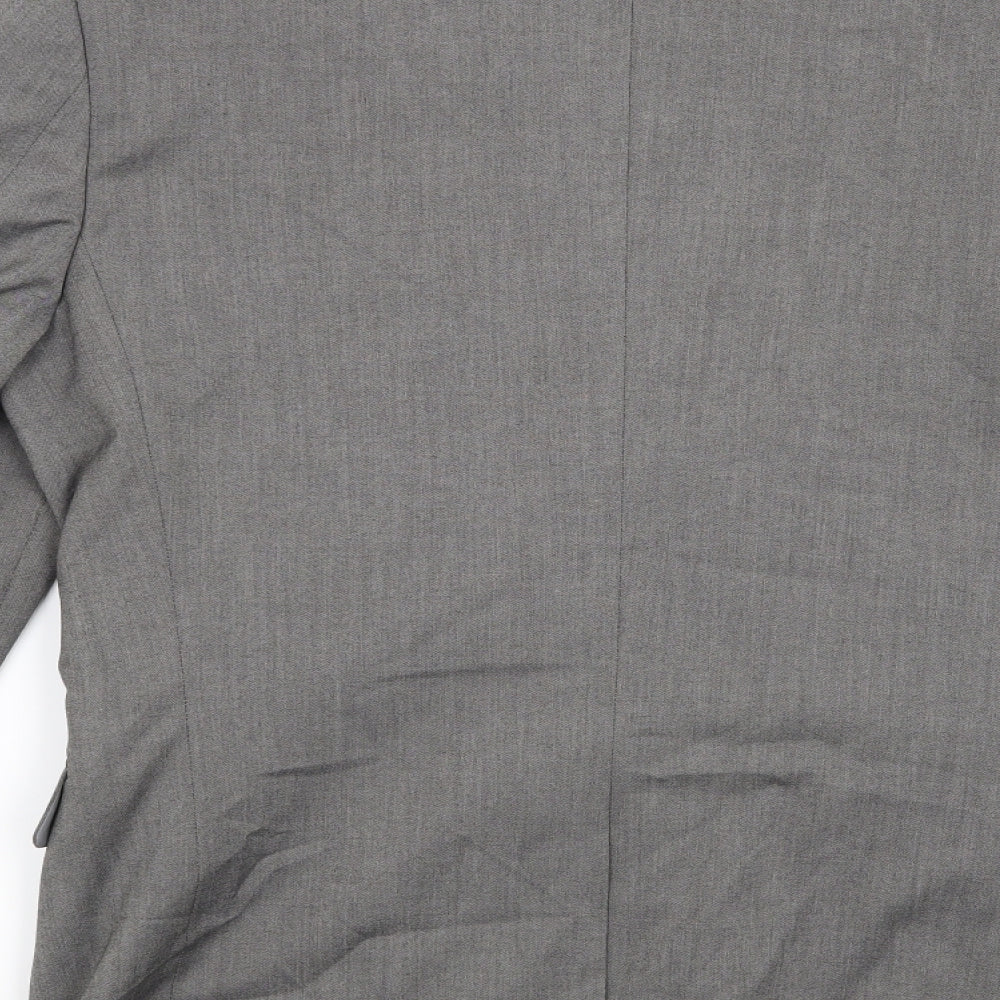 Mens UK Size 38 Marks and Spencer Regular Grey Suit Jacket