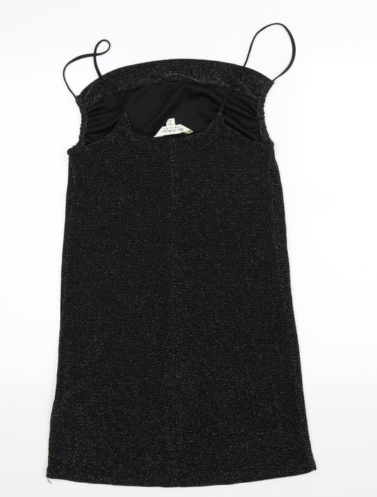 Miss Selfridge Womens Black Mini Size 10