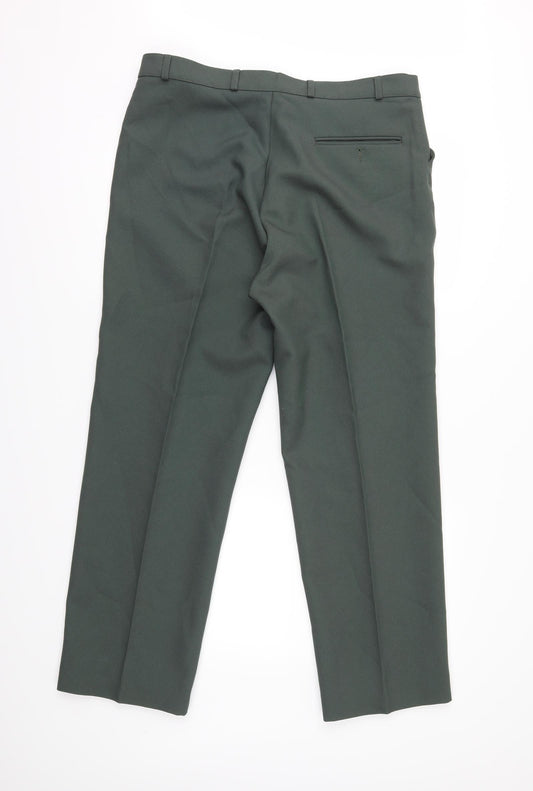 Grenadier Mens Green Trousers Size 36 in L28 in