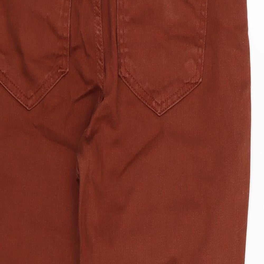 New Look Womens Brown Denim Skinny Jeans Size 6 L22 in