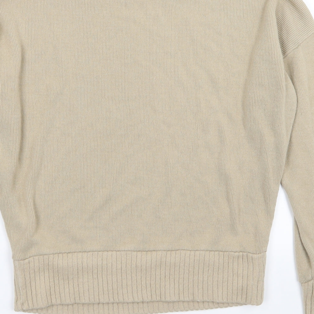Additional view of PRETTYLITTLETHING women’s beige knit jumper, size S