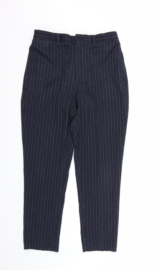 Womens UK Size 32 Primark Regular Fit Blue Trousers