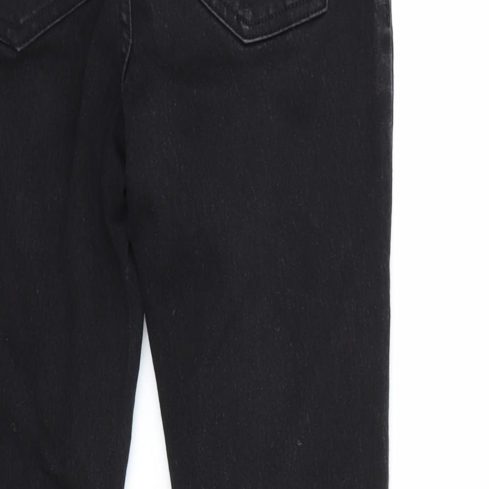Denim & Co. Womens Black Skinny Jeans Size 10 L28 in