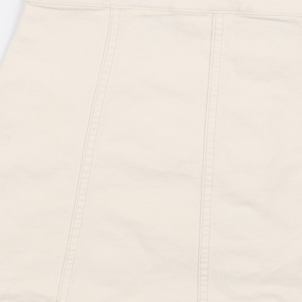 H&M Womens Beige Maxi Skirt Size 6