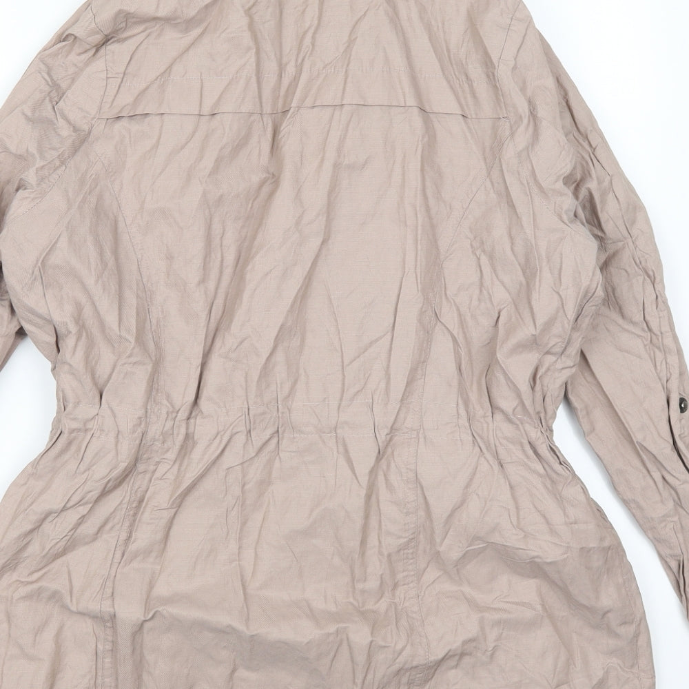 Womens UK Size M Preworn Pink Overcoat