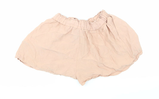 H&M Womens Pink Hot Pants Shorts Size 6