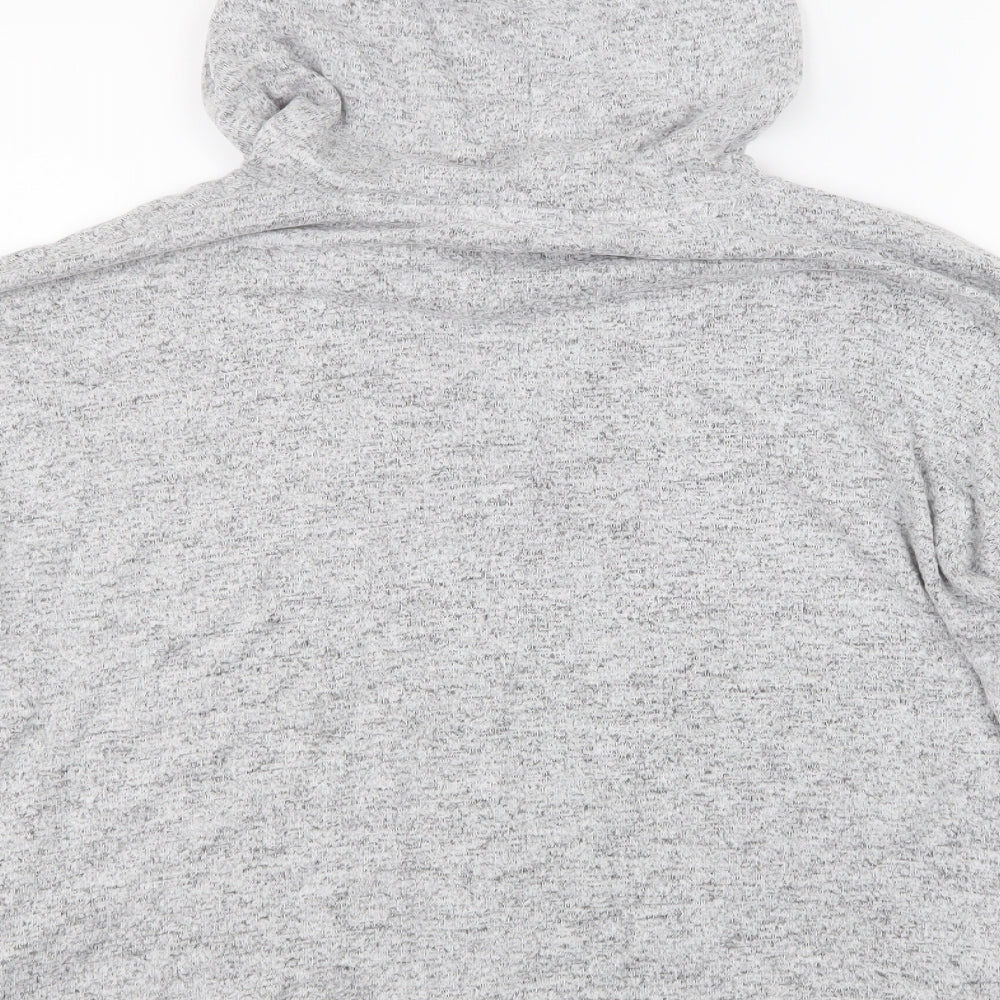 Love to lounge Womens Grey Pullover Hoodie Size 12
