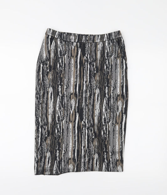 George Womens Black Straight & Pencil Skirt Size 8