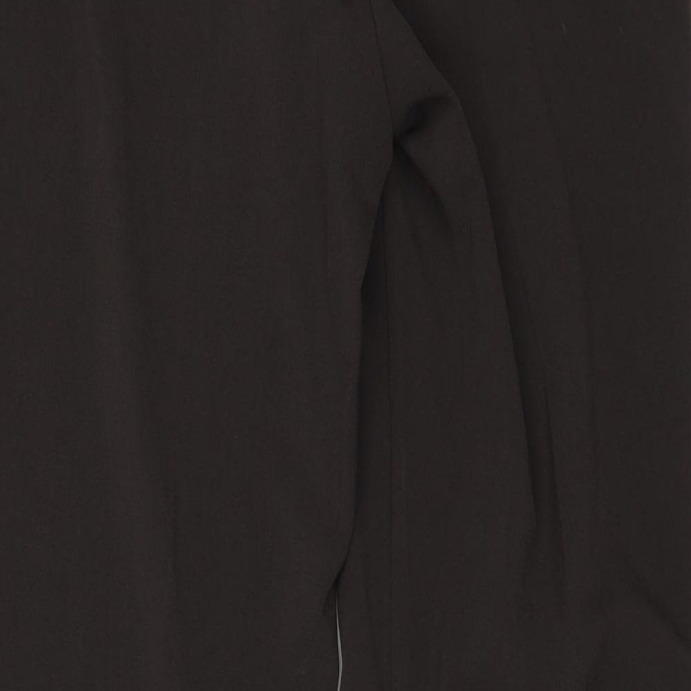 Vital Womens Brown Trousers Size 12 L28 in