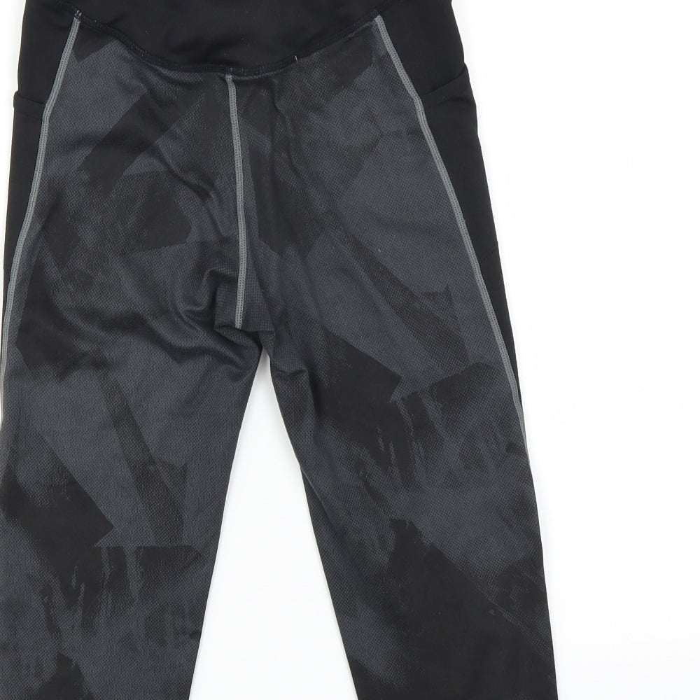 H&M Womens Green Cropped Leggings Size XS L18 in