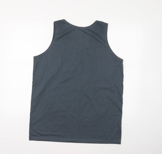 Mens UK Size 2XL Preworn Grey Tank