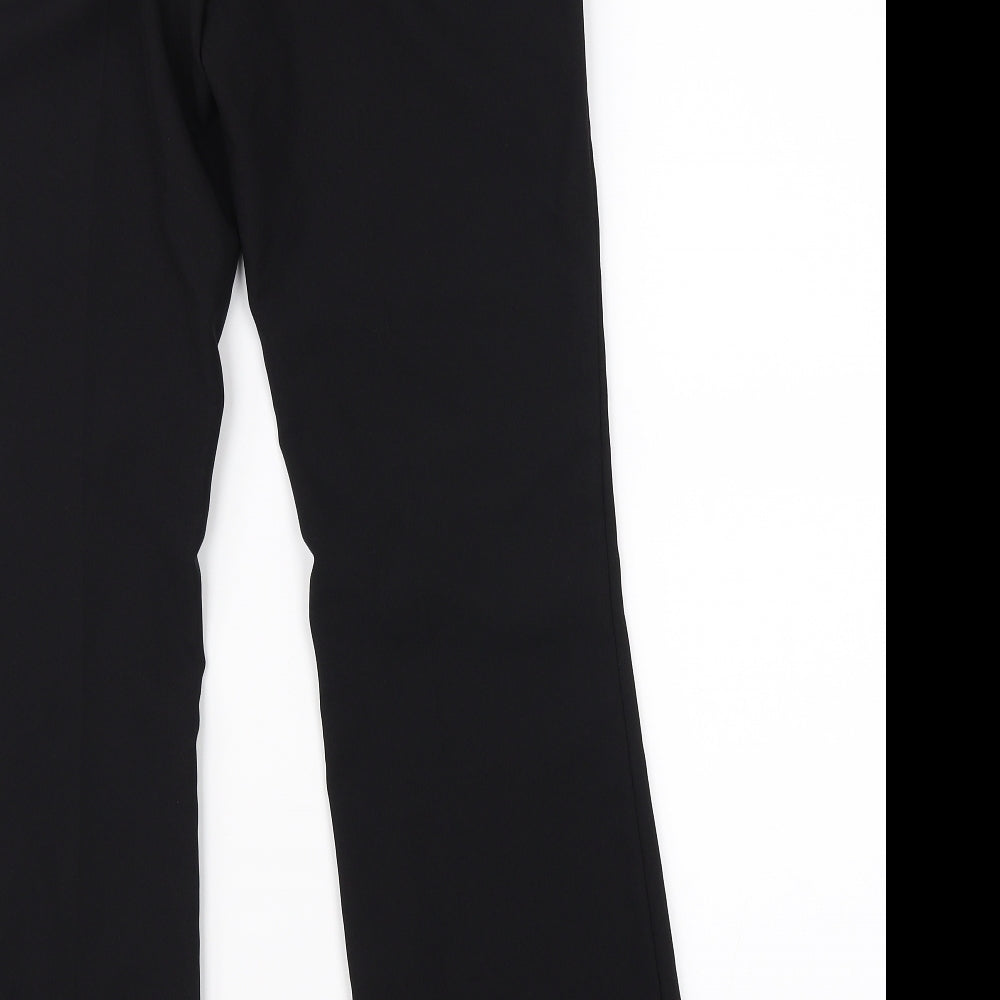 George Womens Black Trousers Size 8 L28 in