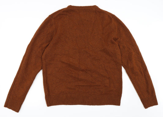 Preworn Womens Orange Pullover Jumper Size L