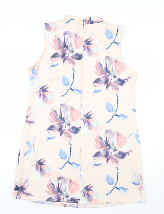 ASOS Womens Blue Floral Shirt Dress Size 14