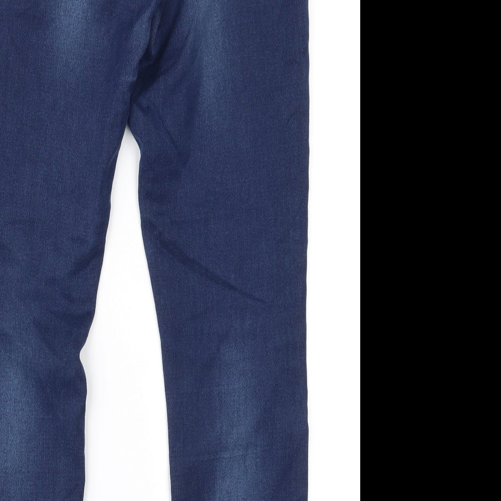 Matalan Womens Blue Denim Skinny Jeans Size 10 L28 in