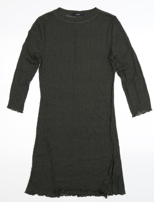 Additional front view of George women’s grey bodycon, size UK 10