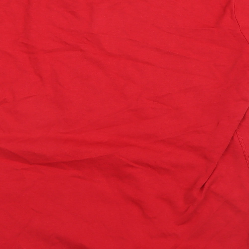 Womens UK Size 10 Cecil Red
