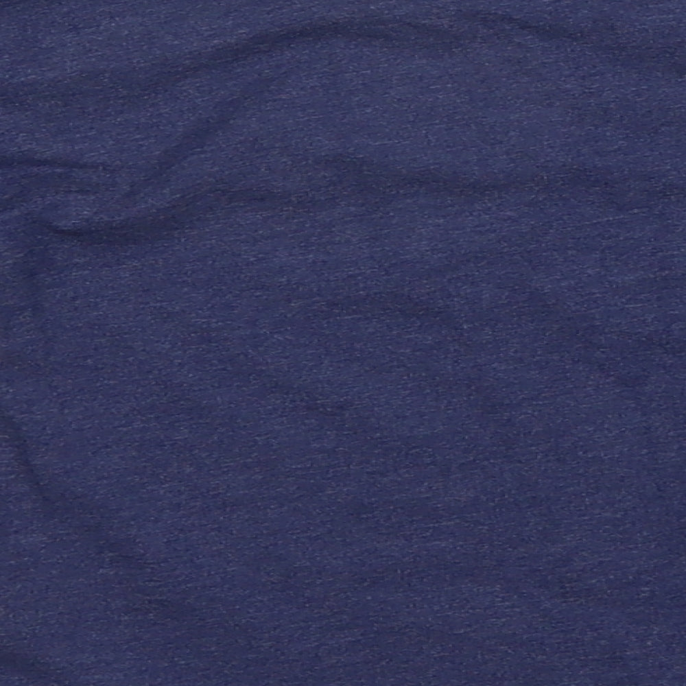 Brand and care label for George boys’ blue basic, size 3-4, years