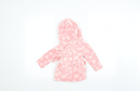 Earlydays Girls Pink Polka Dot Capri Gown Size 6-9 Months