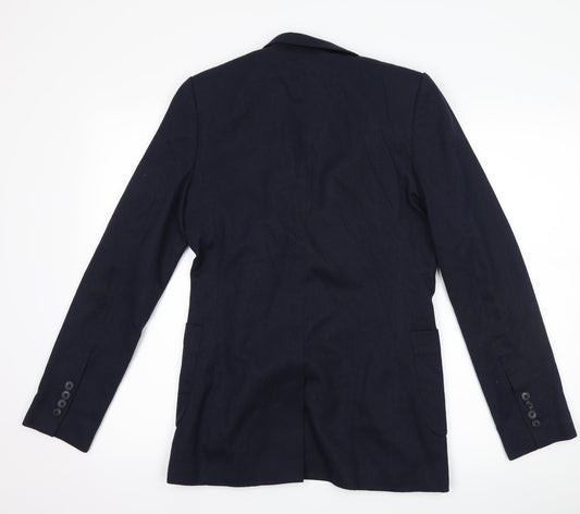 Mens UK Size 34 Topman Regular Blue Suit Jacket