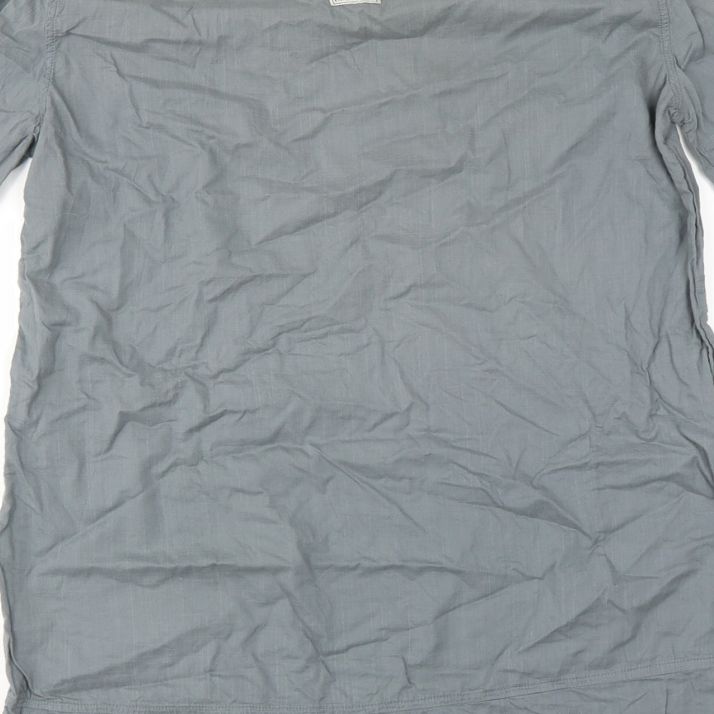 earth addict Womens Grey Shirt Dress Size 8