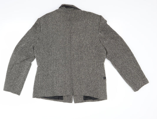 Womens UK Size 12 Talbots Grey Jacket
