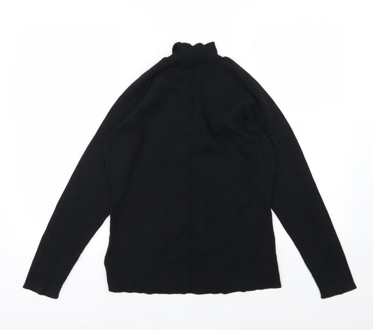 Anthology Womens Black Knit Pullover Jumper Size 16