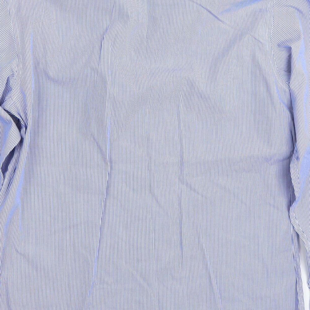 Riverisland Mens Blue Button-Up Size M