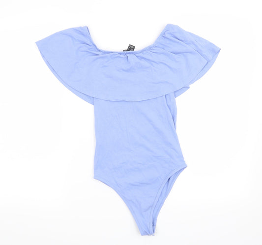 Primark Womens Blue Basic Blouse Size 4