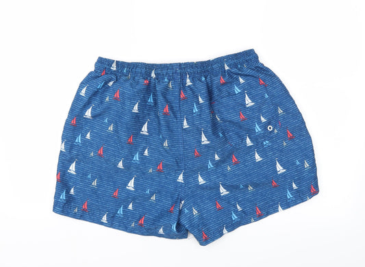 PEP&CO Mens Blue Bermuda Shorts Size L