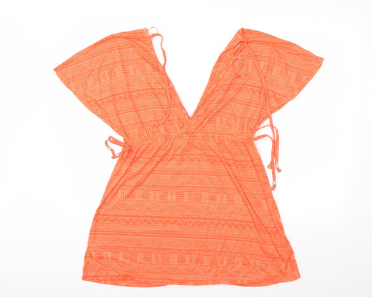 Primark Womens Orange Kimono T-Shirt Size S