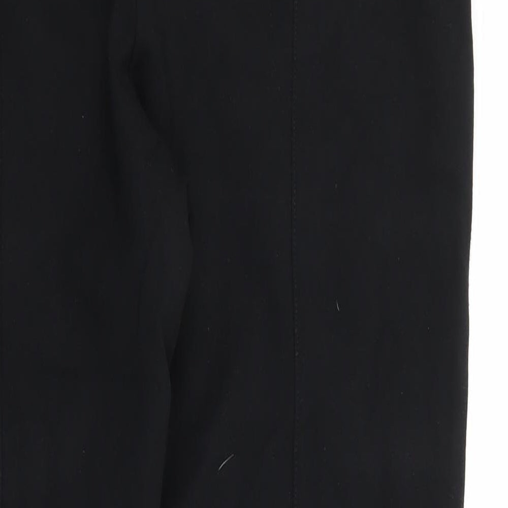 DASH Womens Black Trousers Size 34 L27 in