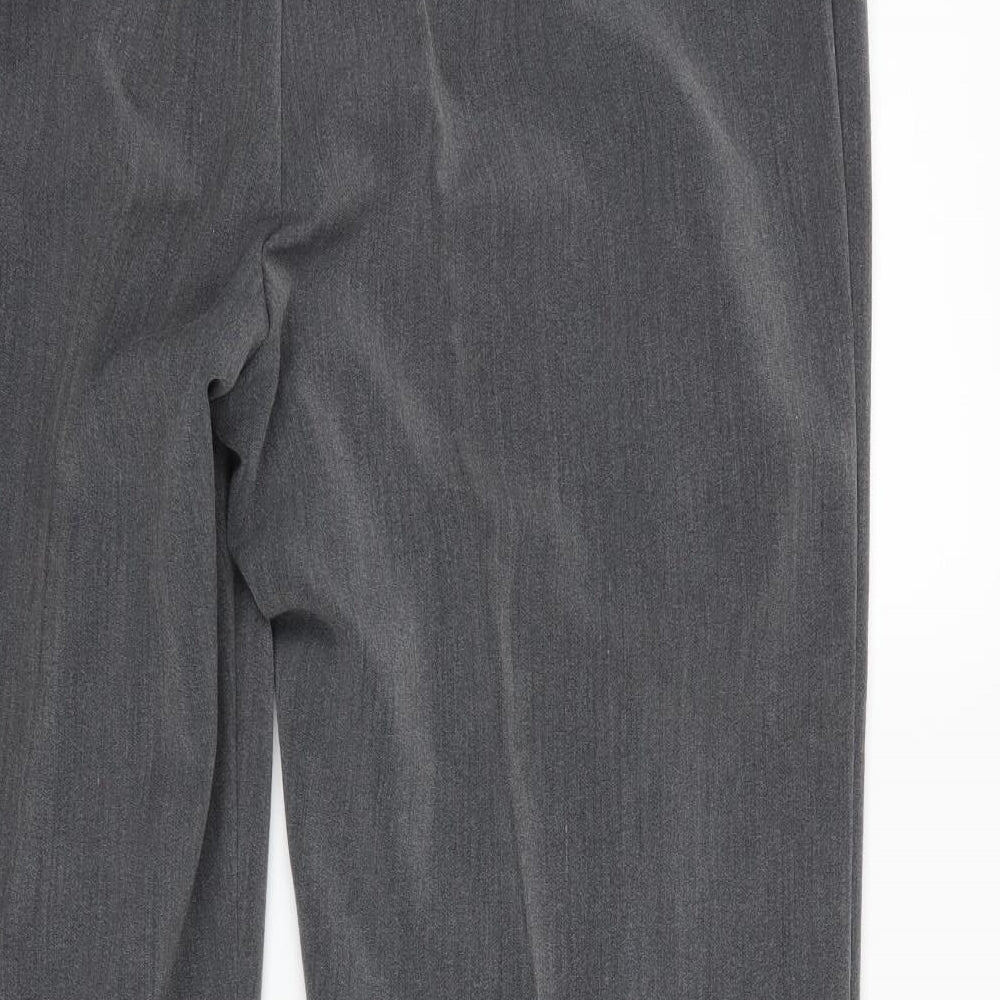 Womens UK Size 18 Sarah Hamilton Regular Fit Grey Trousers