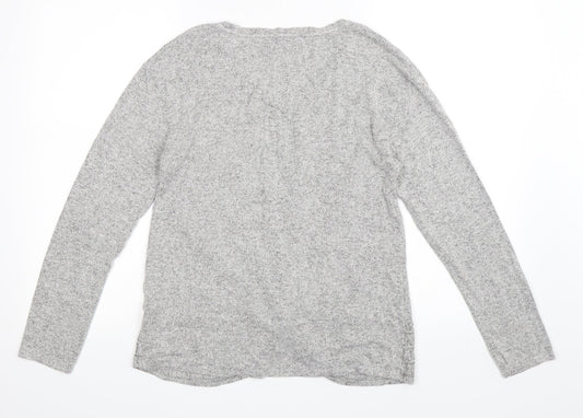 George Womens Grey Basic T-Shirt Size M